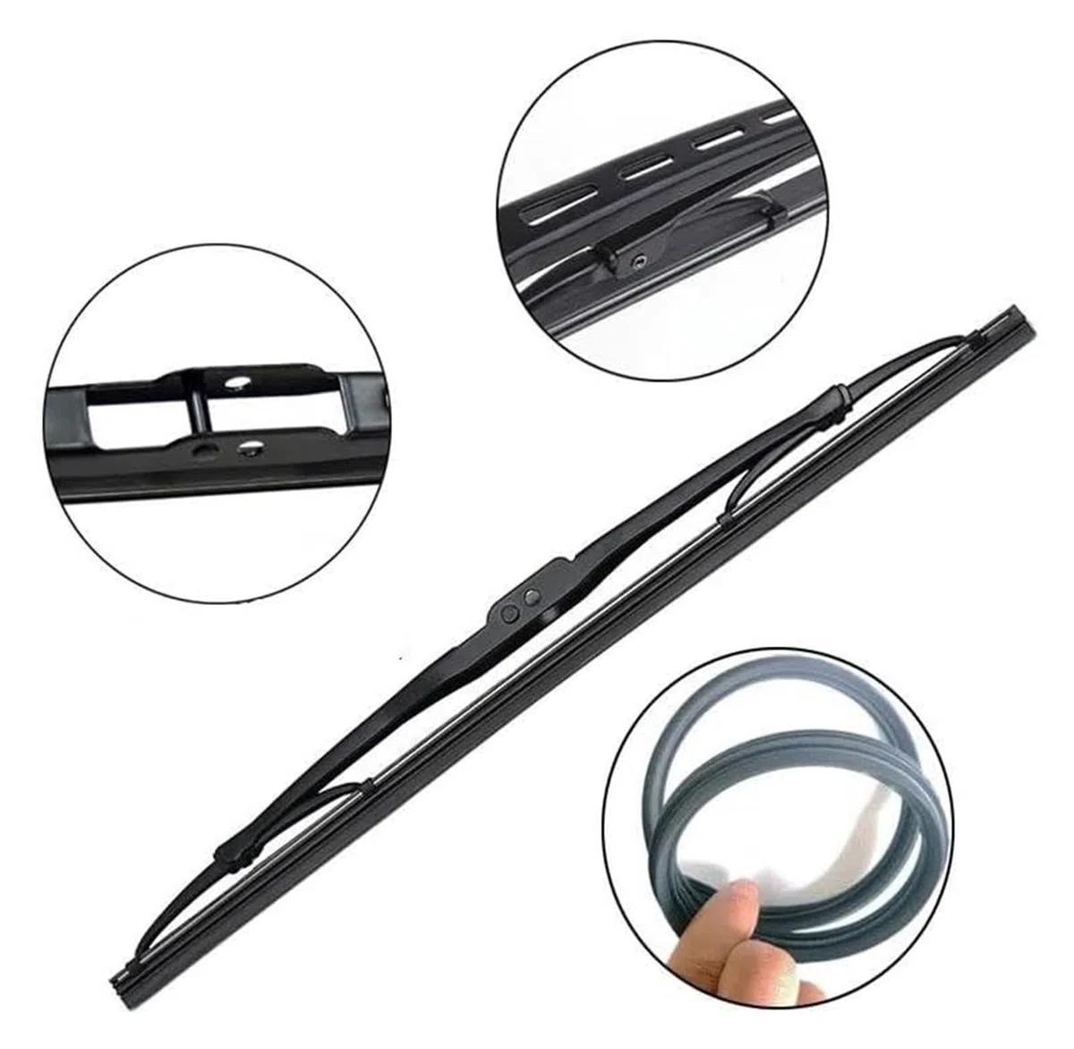 tergicristallo per F&ORD per Fiesta Hatchback MK5 2003-2008 Spazzole Tergicristallo Auto Anteriore Lunotto Posteriore Tergicristallo Parabrezza Spazzole Tergicristallo