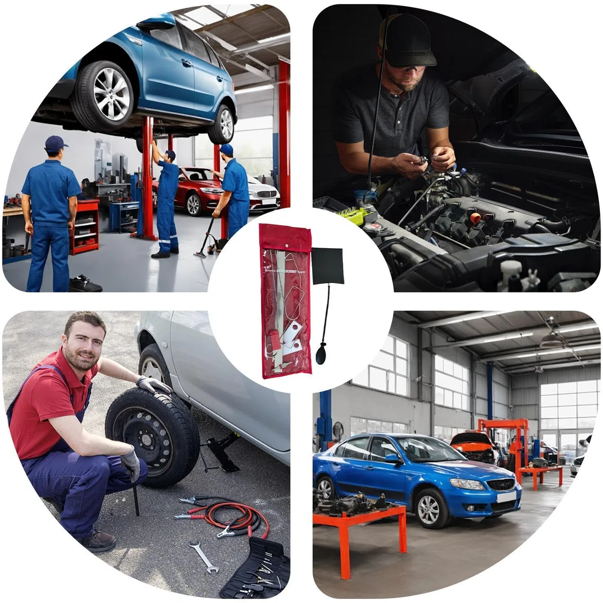 Strumento di per auto Smontaggio Dei Pannelli Delle Porte Veicolo In | Urgente Kit completo 12X Heavy Duty per auto con rompivetro e attrezzi per rimozione pannel