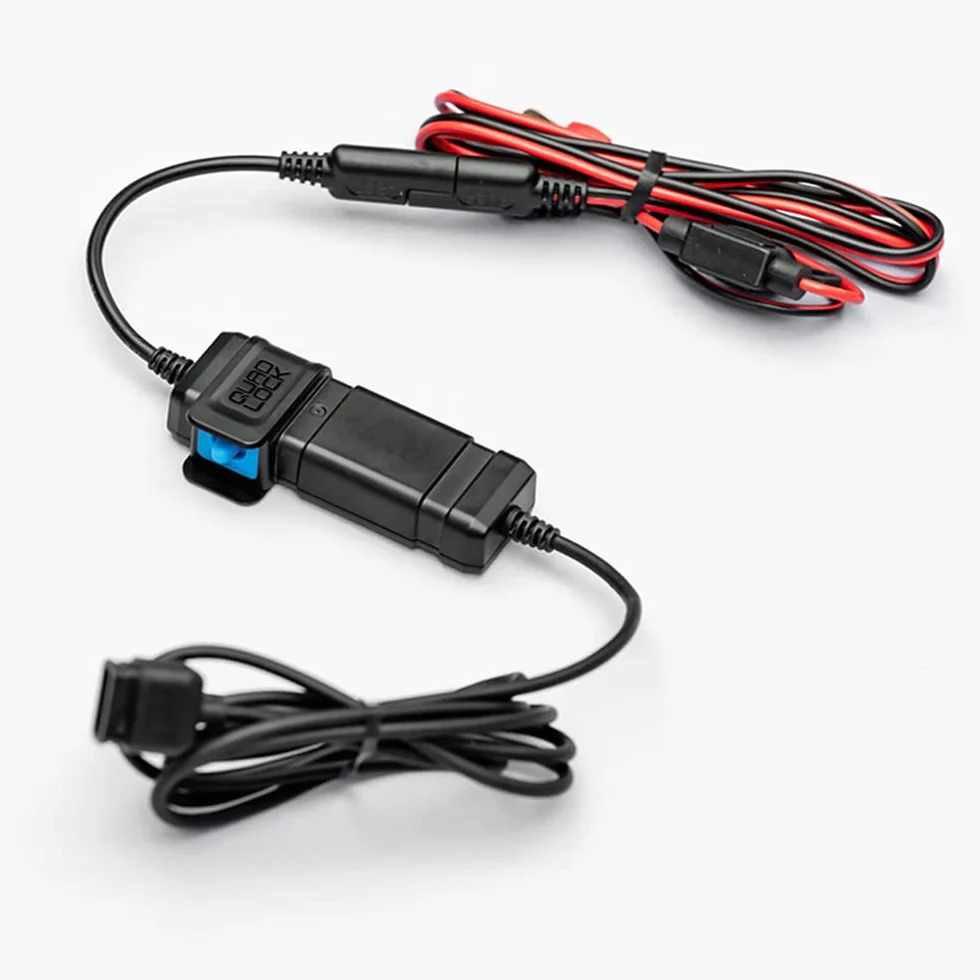 Quad Lock Adattatore Smart USB da 12V impermeabile per moto, barche e caravan