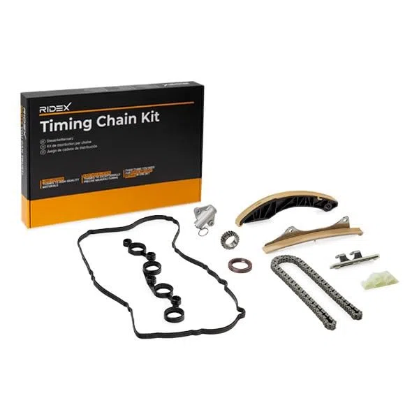 RIDEX 1389T0242 Kit catena distribuzione con guarnizioni con ruote dentate Compatibilità con KIA RIO III UB