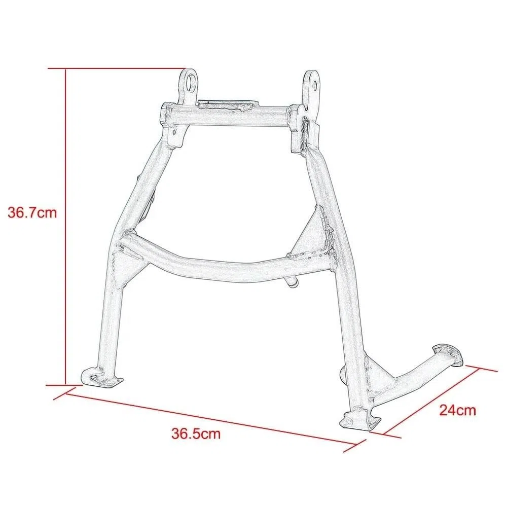 Portapacchi per CRF1000L Cavalletto Centrale Supporto per Cavalletto Centrale Parcheggio per CRF 1000L per Africa per Twin 2016-2019 Moto Portapacchi Posteriori