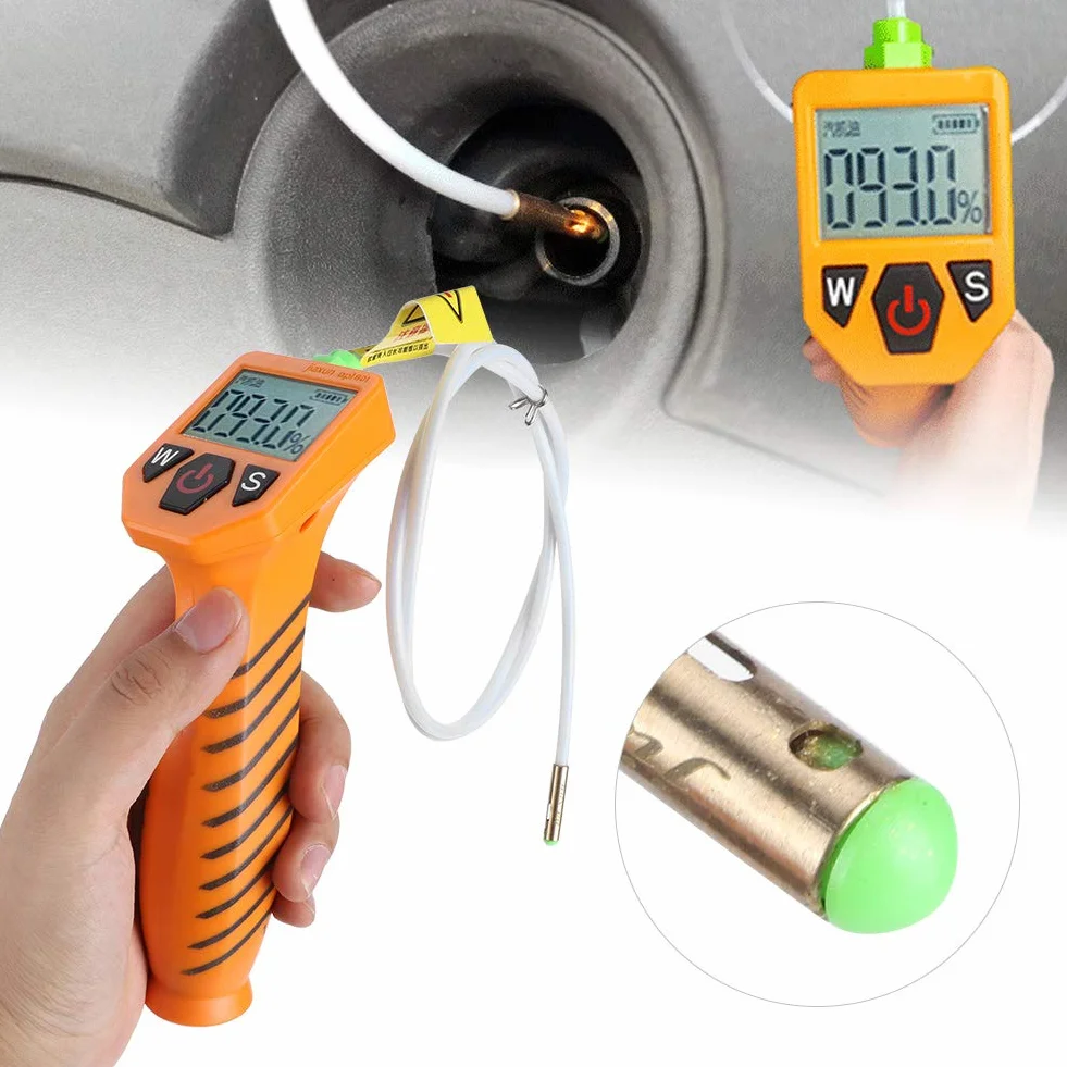 Rilevatore di qualità dell'olio motore, tester dell'olio motore Controllo automatico di qualità Rilevatore di analizzatore di strumenti diagnostici con LED per il controllo automatico della qualità