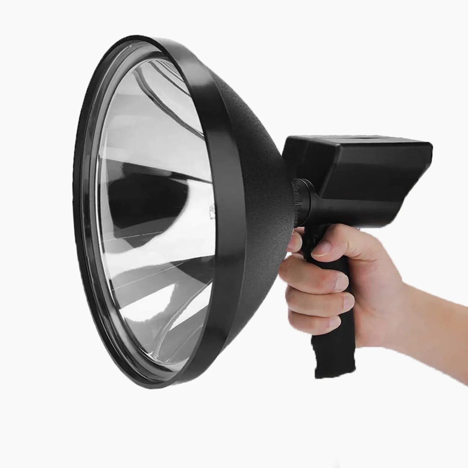 Torcia Portatile Impermeabile con Luce Spot da Caccia per Barca da Pesca da Campeggio - Materiale PVC