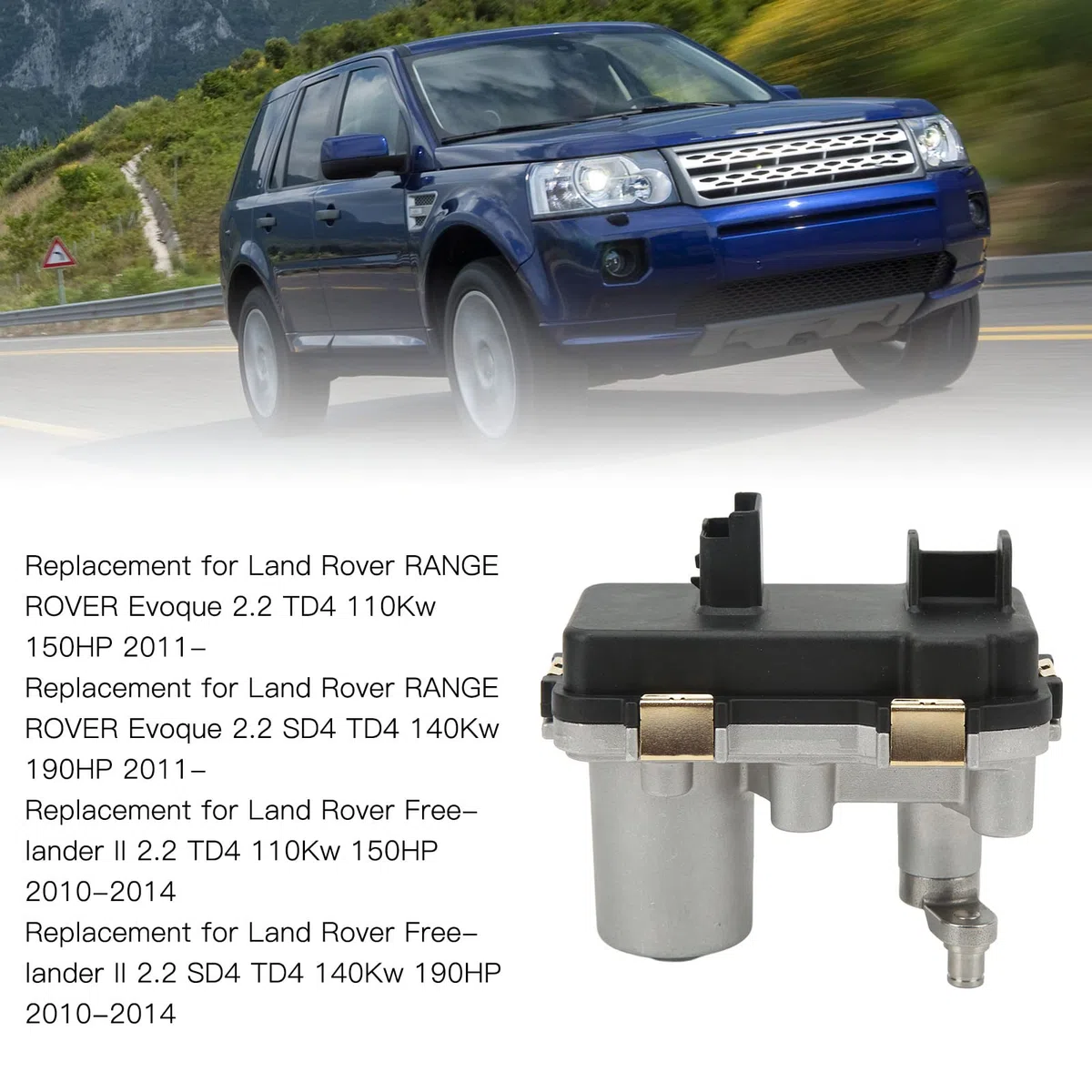 Attuatore turbo elettrico, A2C53367342 Resistente al calore Comodo da installare per auto