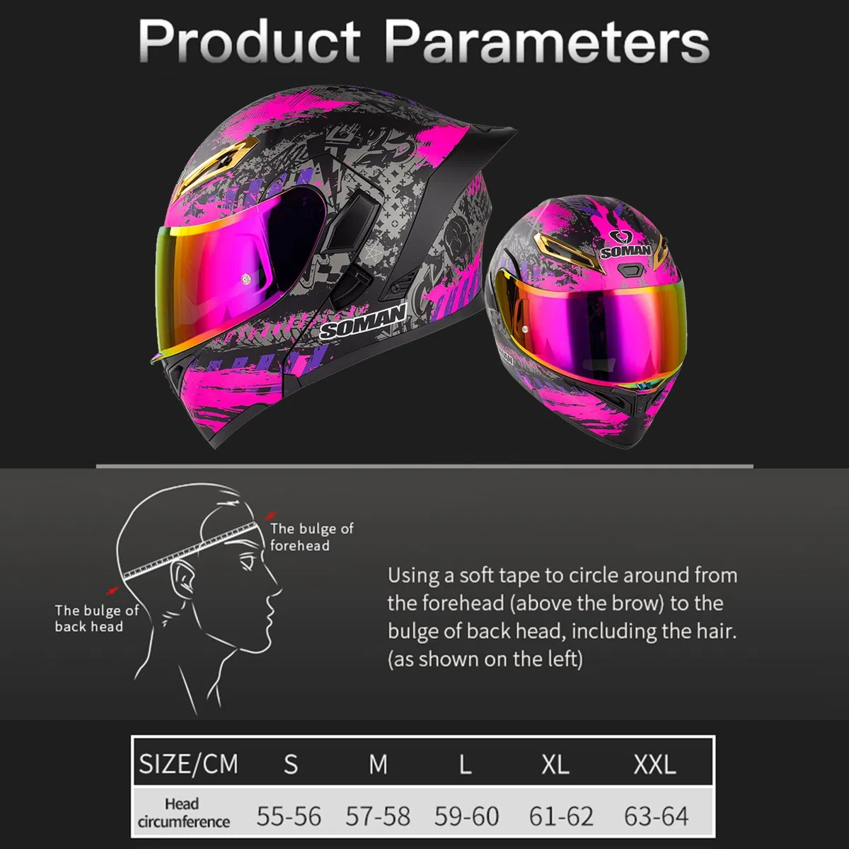 Casco Modulare Moto con Doppia Visiera REVO Lente a Colori Casco Moto Integrale Omologato ECE con Visiera Doppia AntiGraffio Caschi Moto Modulari Uomo e Donna,Purple-M(57~58cm)