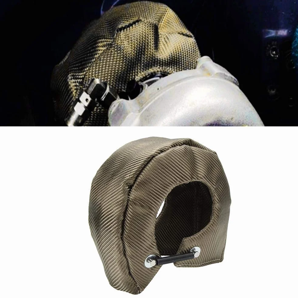 Terisass Coperta Turbo Coperchio Scudo Motore Turbo per Coperchio Scudo Termico turbocompressore(T4)