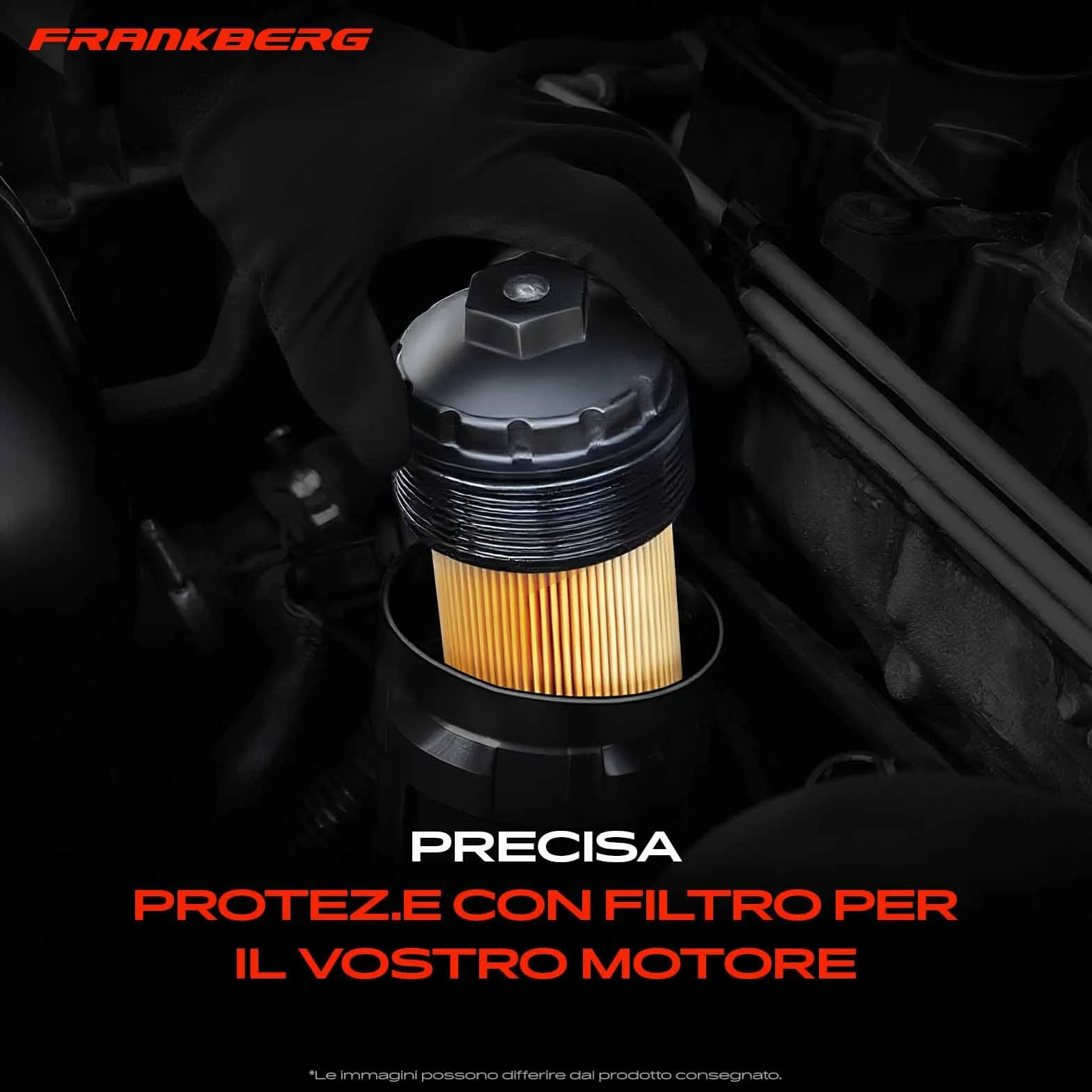 Frankberg Radiatore olio motore con filtro 11427552687 | Compatibile con: M.i.n.i R56, M.i.n.i Cabrio R57, C4 I LC, 207 SW WK, DS3 Cabriolet, 308 I 4A 4C, M.i.n.i Coupé R58