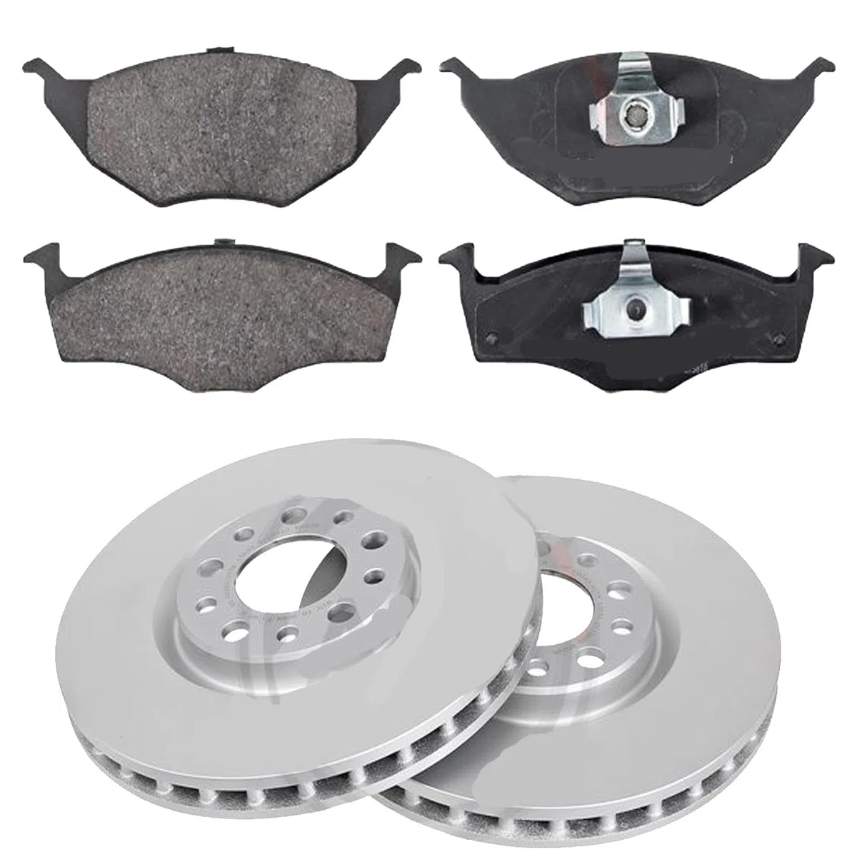KIT FRENI ANTERIORI compatibile con AUDI A2 - DISCHI + PASTIGLIE OEM: FDB1633 | DDF1161 |SOSTITUZIONE DIRETTA|BASSA POLVERE|SILENZIOSO