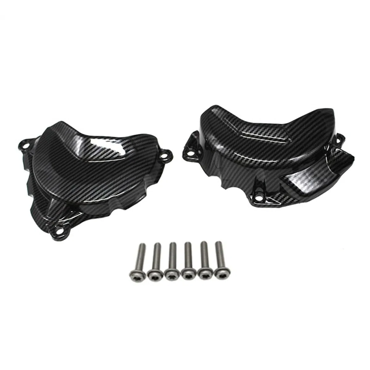 Guscio Protezione Coperture Motore Moto Protezione Testata Cilindro Moto Per VOGE DS900X DSX900 900DSX DSX 900 DS X 2023 2024 Copertura Protettiva Motore Protettiva(Nero 2)