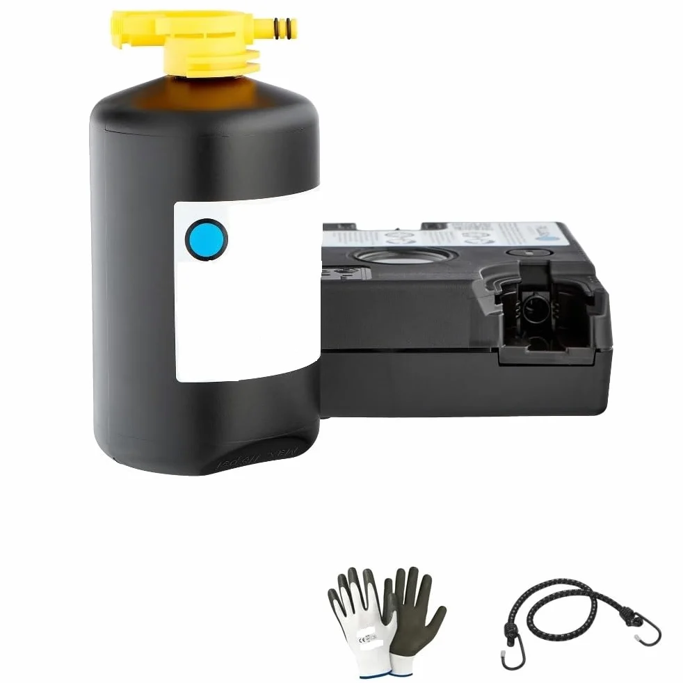 COMPATIBILE CON Y AMAHA TRICITY 300 KIT GONFIA-RIPARA MOTO-SCOOTER-BICI RIPARAZIONE GOMME-RUOTE PNEUMATICI AUTOMATICO CON COMPRESSORE E LIQUIDO SIGILLANTE DUNLOP DA 450ML TECH