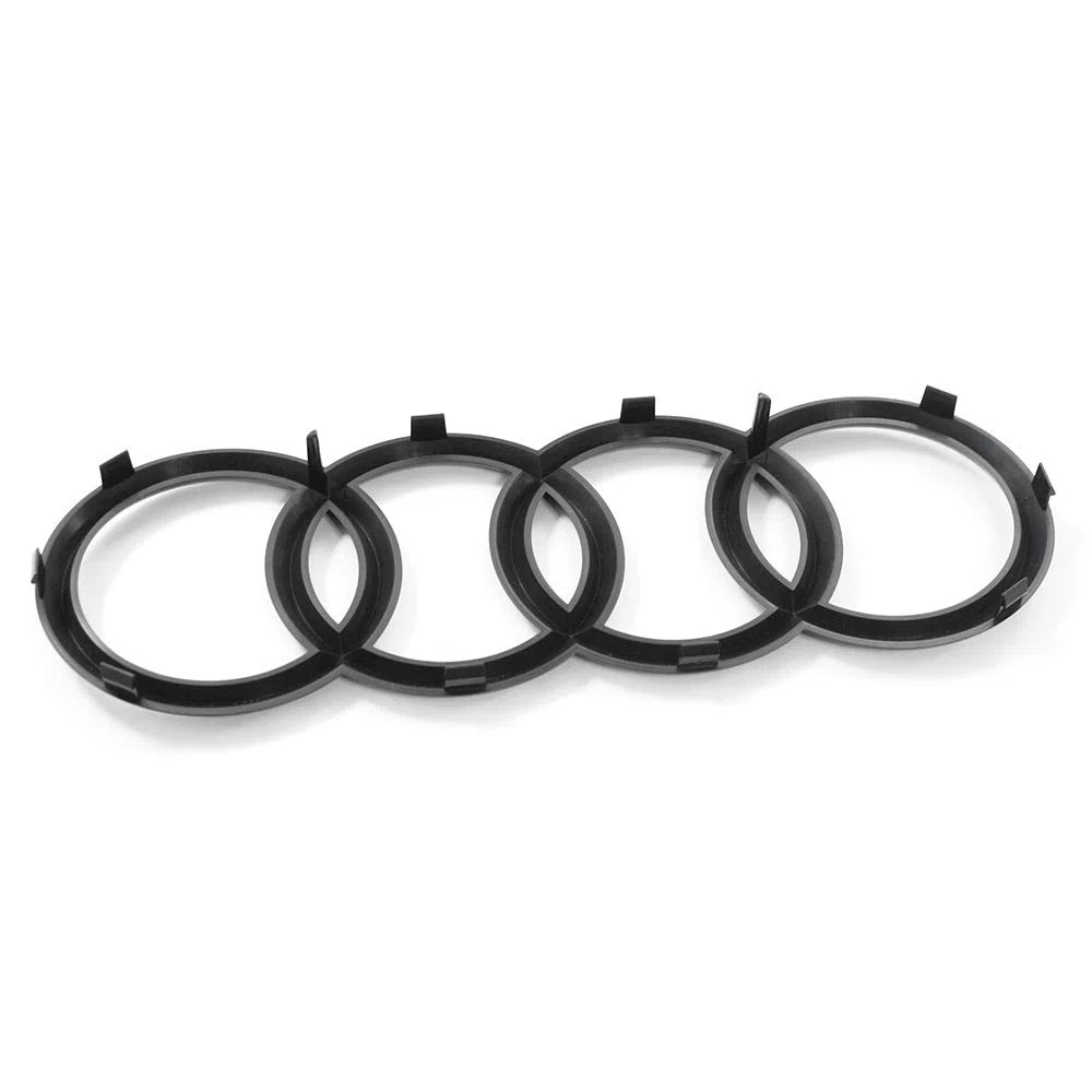 Audi 83A071801 - Anelli per griglia radiatore, colore: nero