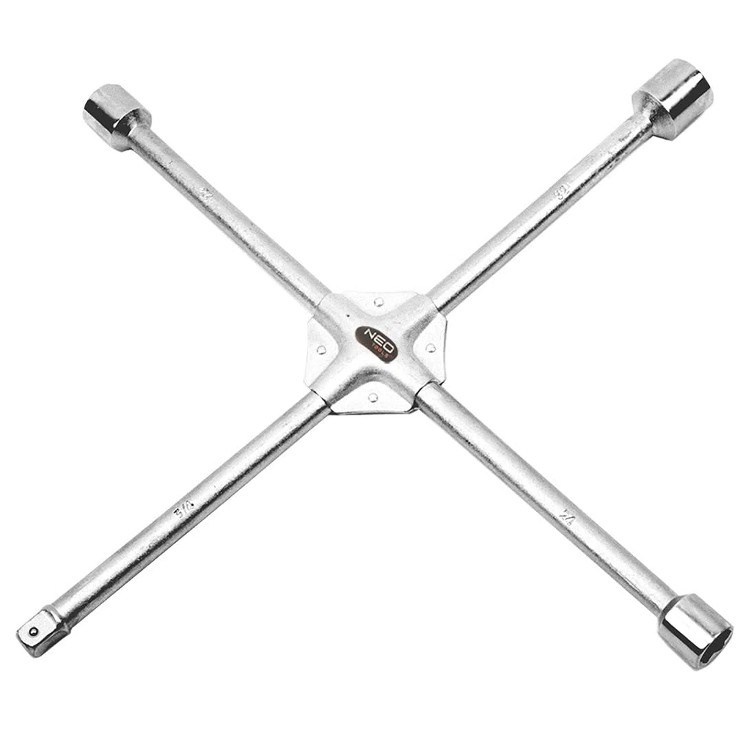 NEO TOOLS - Chiave a Croce 17/19/22 mm + Telaio 1/2 - per Auto Ruote 11-100
