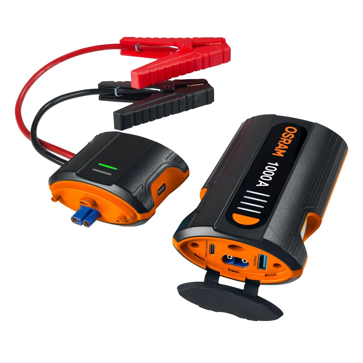 OSRAM BATTERYjumpstart 1000, power bank per avviamento di emergenza, avviatore di emergenza al litio, per veicoli a 12 V con motori benzina fino a 5,0 litri e diesel 2,0 litri