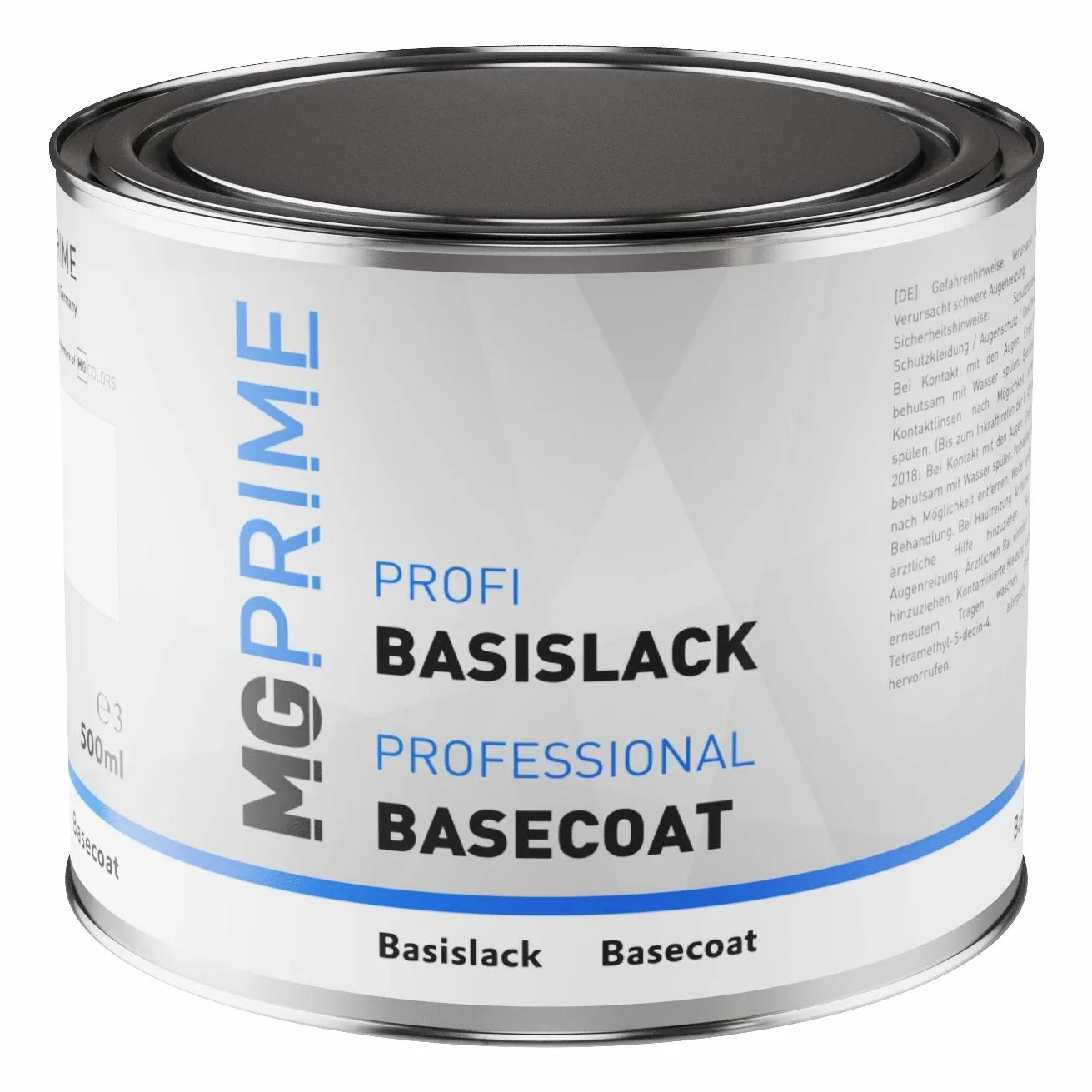 MG PRIME Barattoli di Vernice per auto per Nissan BW9 Dark Blue Pearl 1,25L | Blue Odyssey Pearl, Kit vernice di base + trasparente 2K + indurente, pronto all'uso