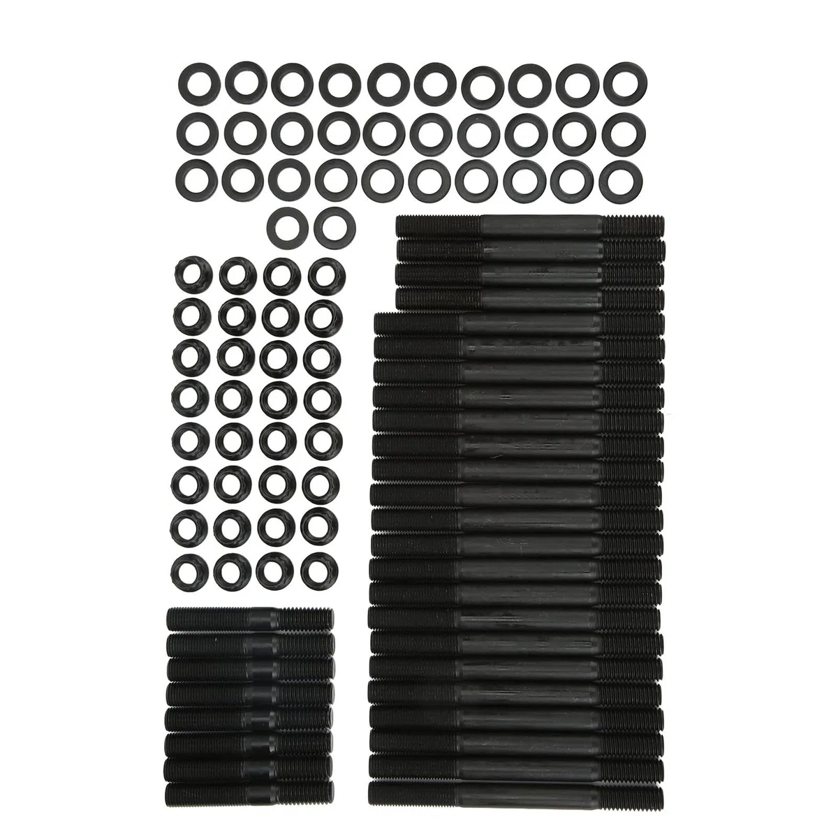 Kit per prigioniera della testata a 12 punti 279 1004 Sostituzione del set di bulloni principali per Chevy BBC 454 Accessorio per auto in acciaio molibdeno ad alta resistenza