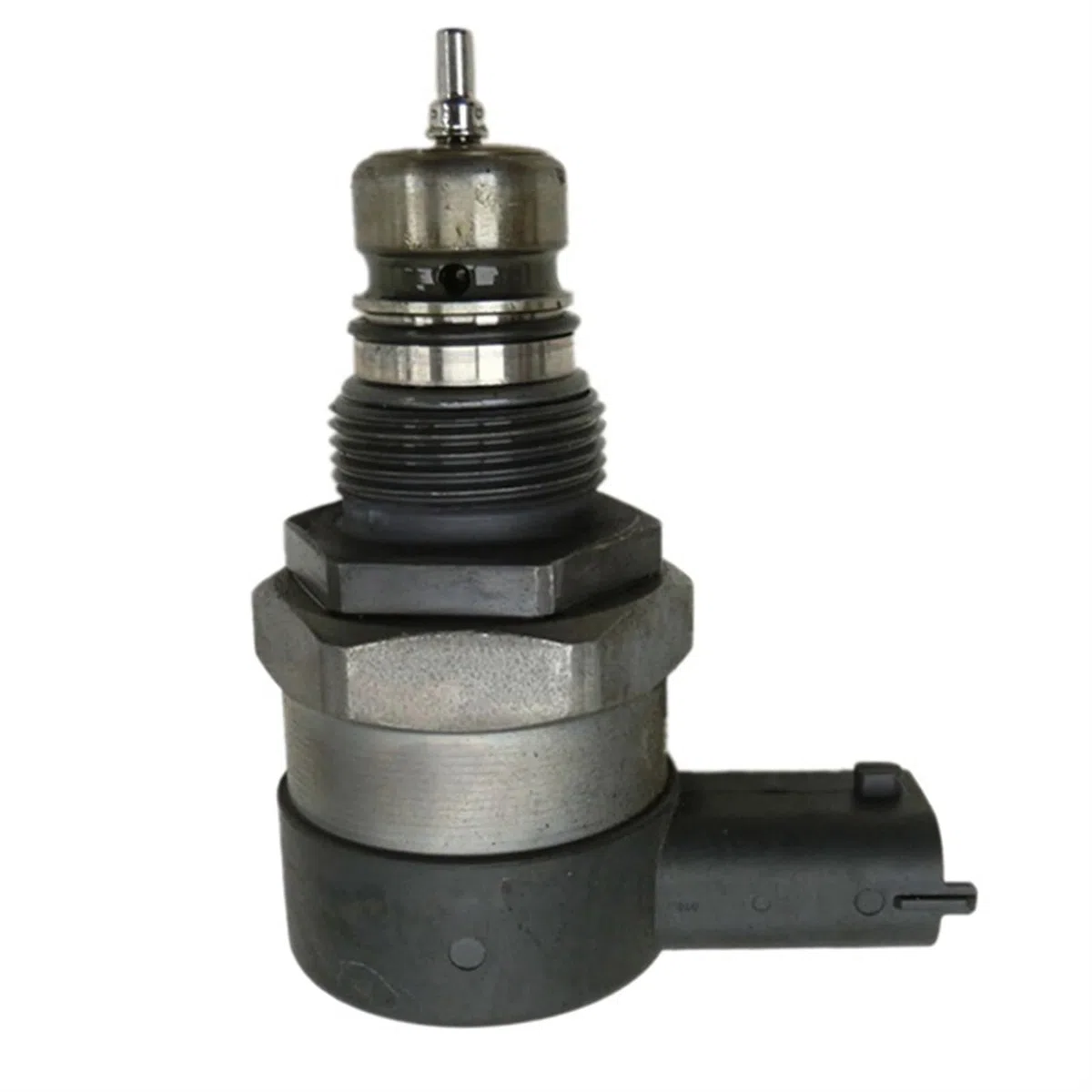 NEGRO Pressione rail carburante, adatta for LAND ROVER, Freelander 2 0281002803 0 281 002 803 Sensore comune regolatore Controllo della pressione del carburante
