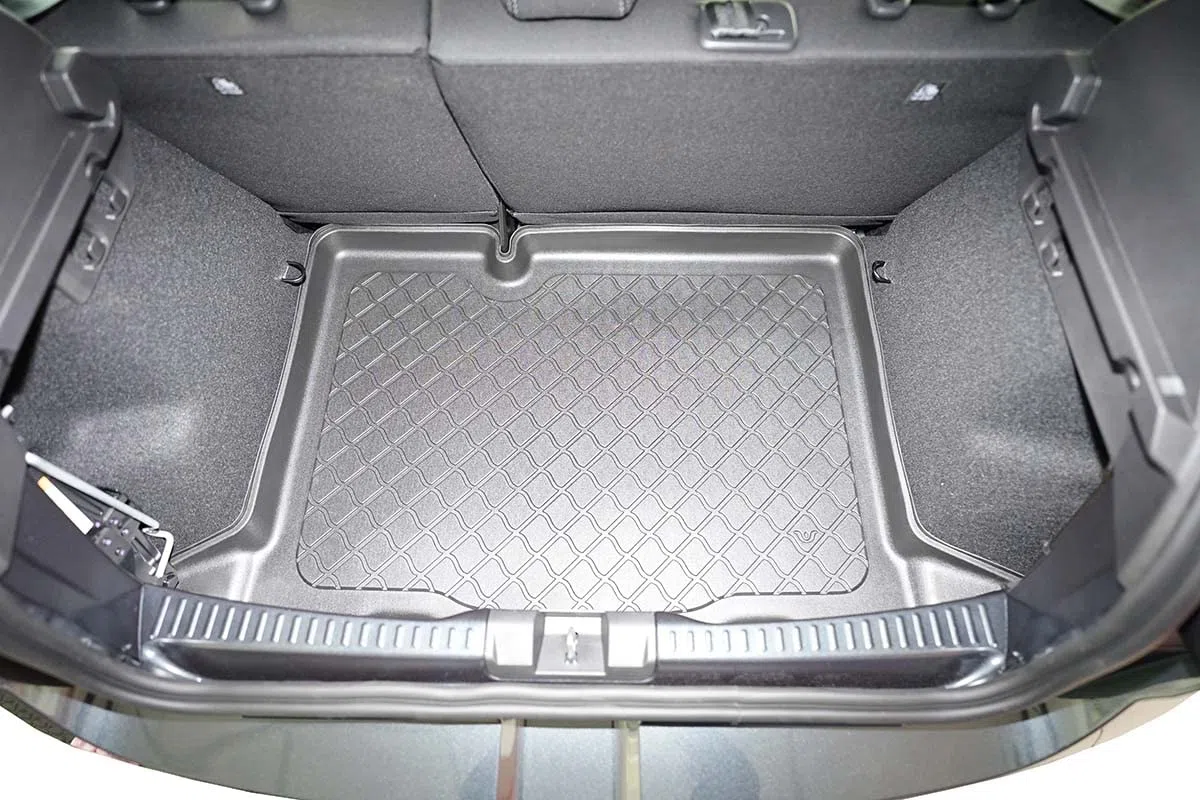 MTM Vasca Baule per Dacia Sandero III/Sandero Stepway 2021- Protezione Bagagliaio su Misura con Antiscivolo, Resistente, Facile da Lavare e Inodore, cod. 9111
