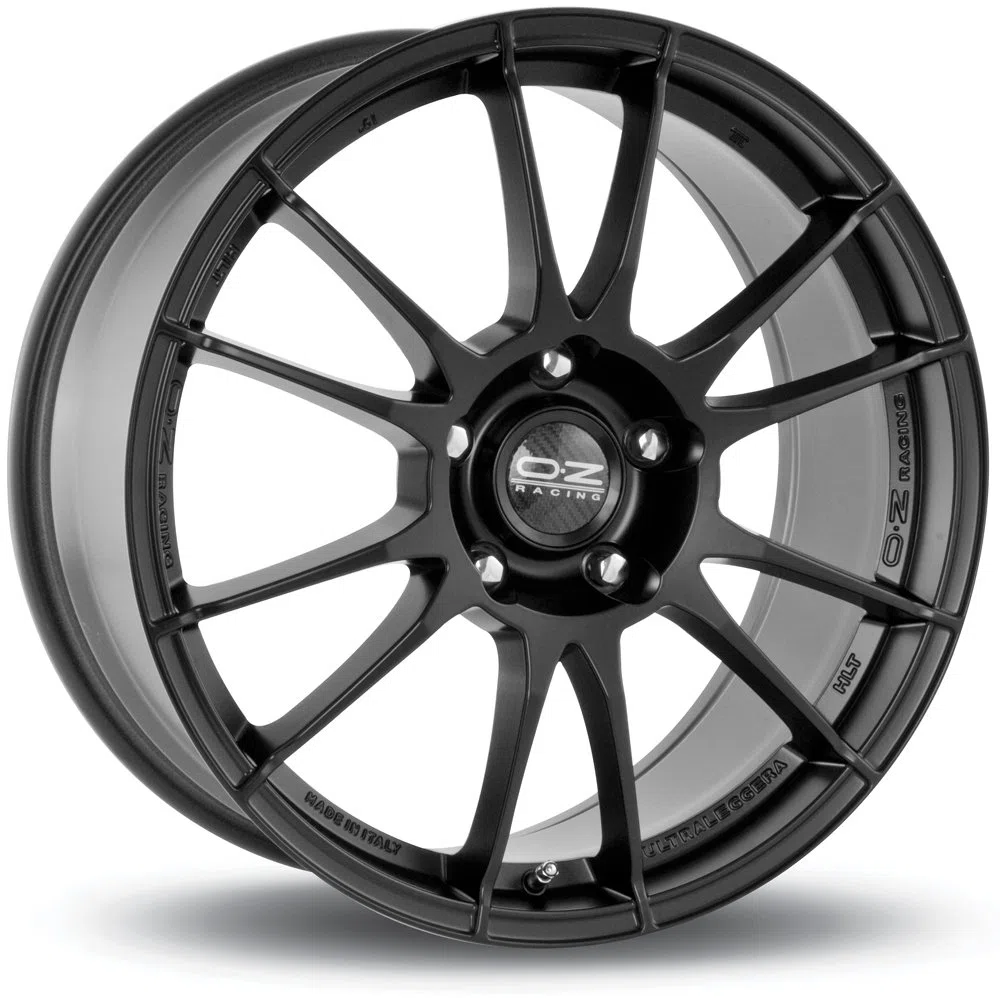 oz ultraleggera Hlt nero opaco 8 x 19 ET41 5 x 112 foro mozzo 75 cerchi in lega
