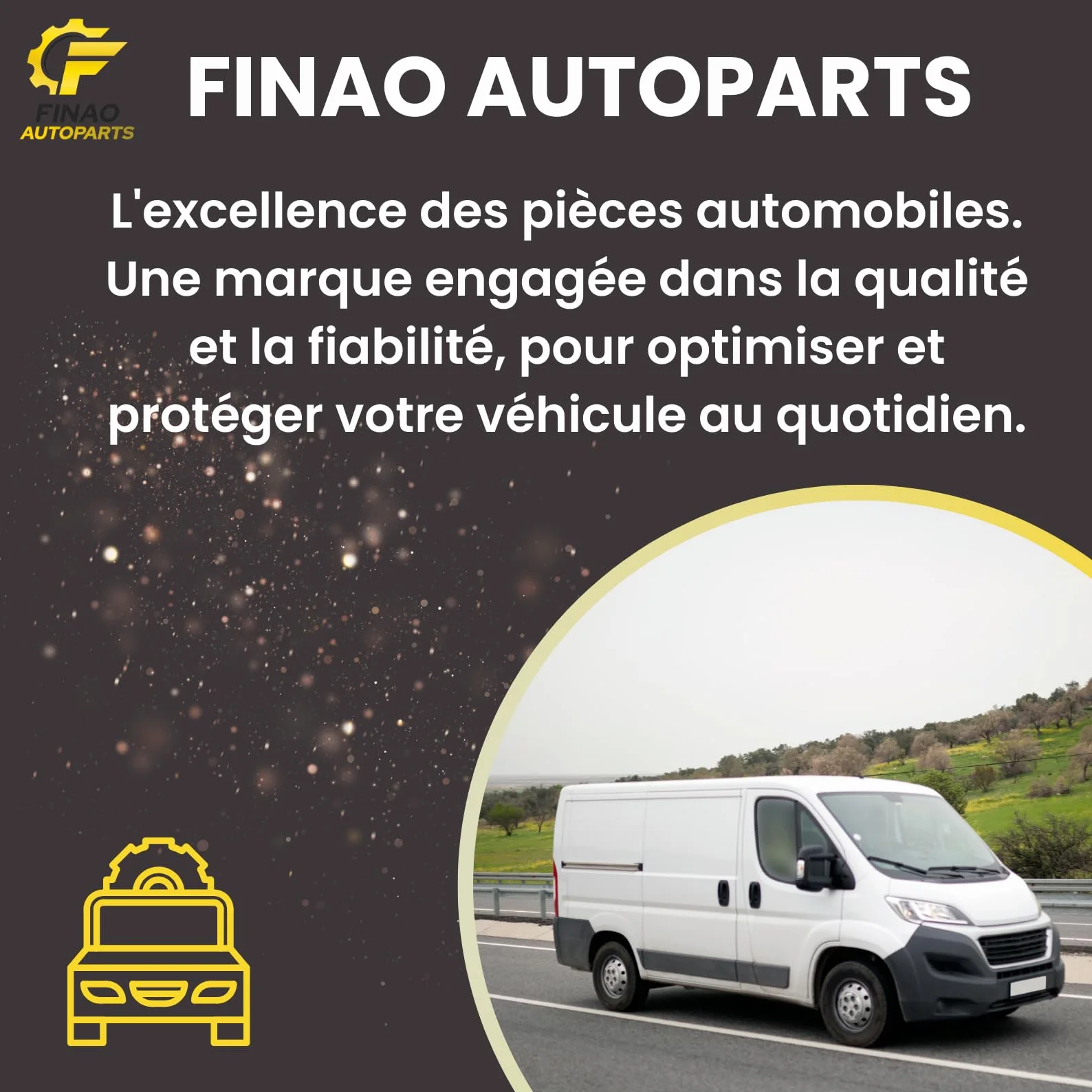 Supporto girevole per specchietto esterno per Fiat 500 e Fremont