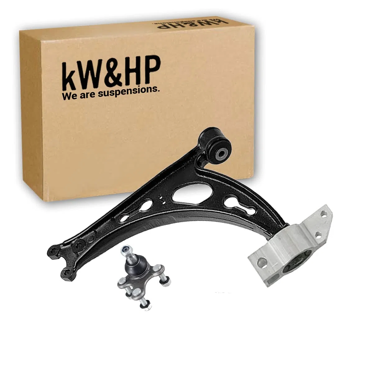 KIT 4PZ COPPIA BRACCETTI OSCILLANTI E BIELLETTE BARRA STABILIZZATRICE ANTERIORI DX/SX PER GOLF V 5, TOURAN, A3, ALTEA