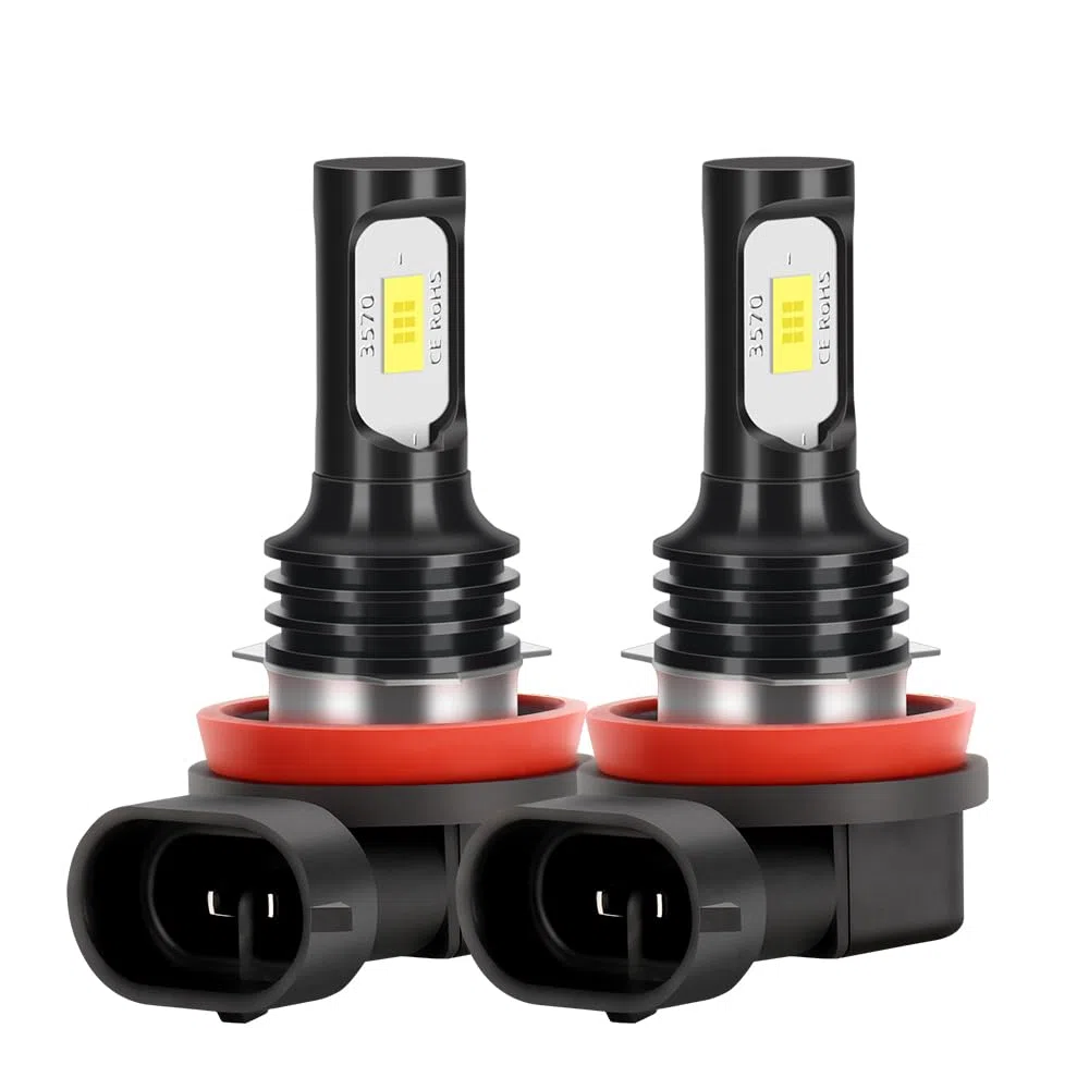 Generico Kit Lampadine LED Auto, 20000LM, 12V, Abblaglianti 9005 HB3, Anabbaglianti H11, Fendinebbia H11, Fari LED antiabbagliamento, Illuminazione notturna a 300 metri, For Jeep Compass 2014-2021