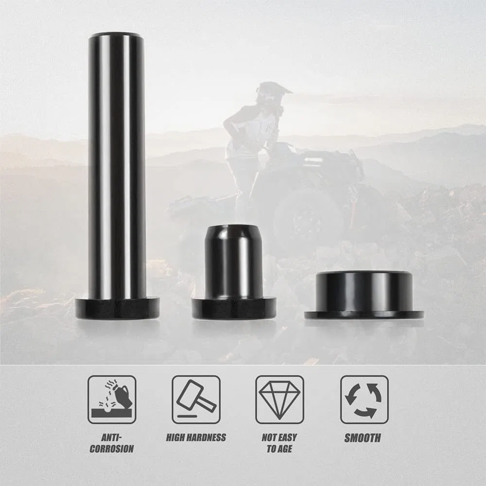 Kit di boccole del braccio di controllo anteriore e posteriore per Polaris Sportsman 400 450 500 570 800 (1996-2018), boccole lunghe e corte con braccio A, sostituisce 5439270 5438895 5436972 5434548