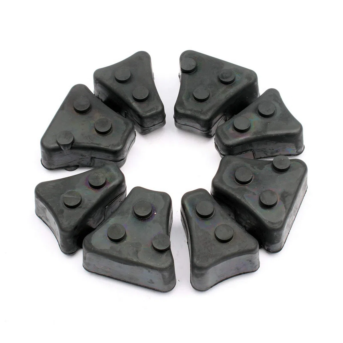 Parastrappi Compatibile con Yamaha XT 660 Z Tenere, XT 660 x, XT550, XT600, XTZ600, MT 03 660, MT03, Virago 250 SET DI 4 PEZZI