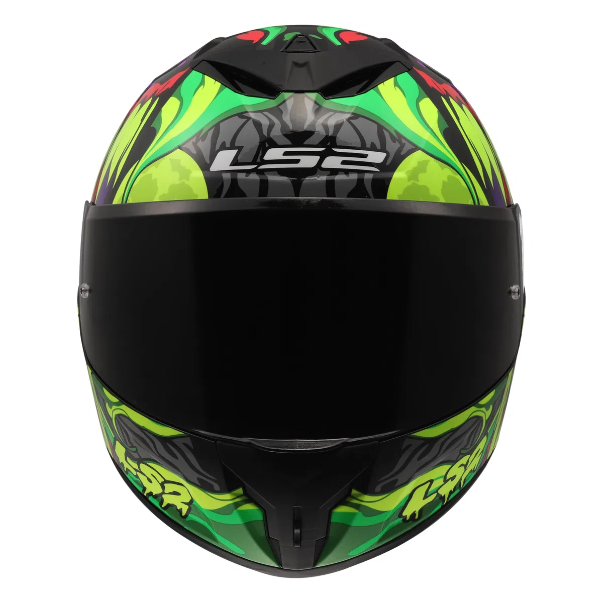 LS2, Casco Moto Integrale RAPID III LYCANT Purple Green, S