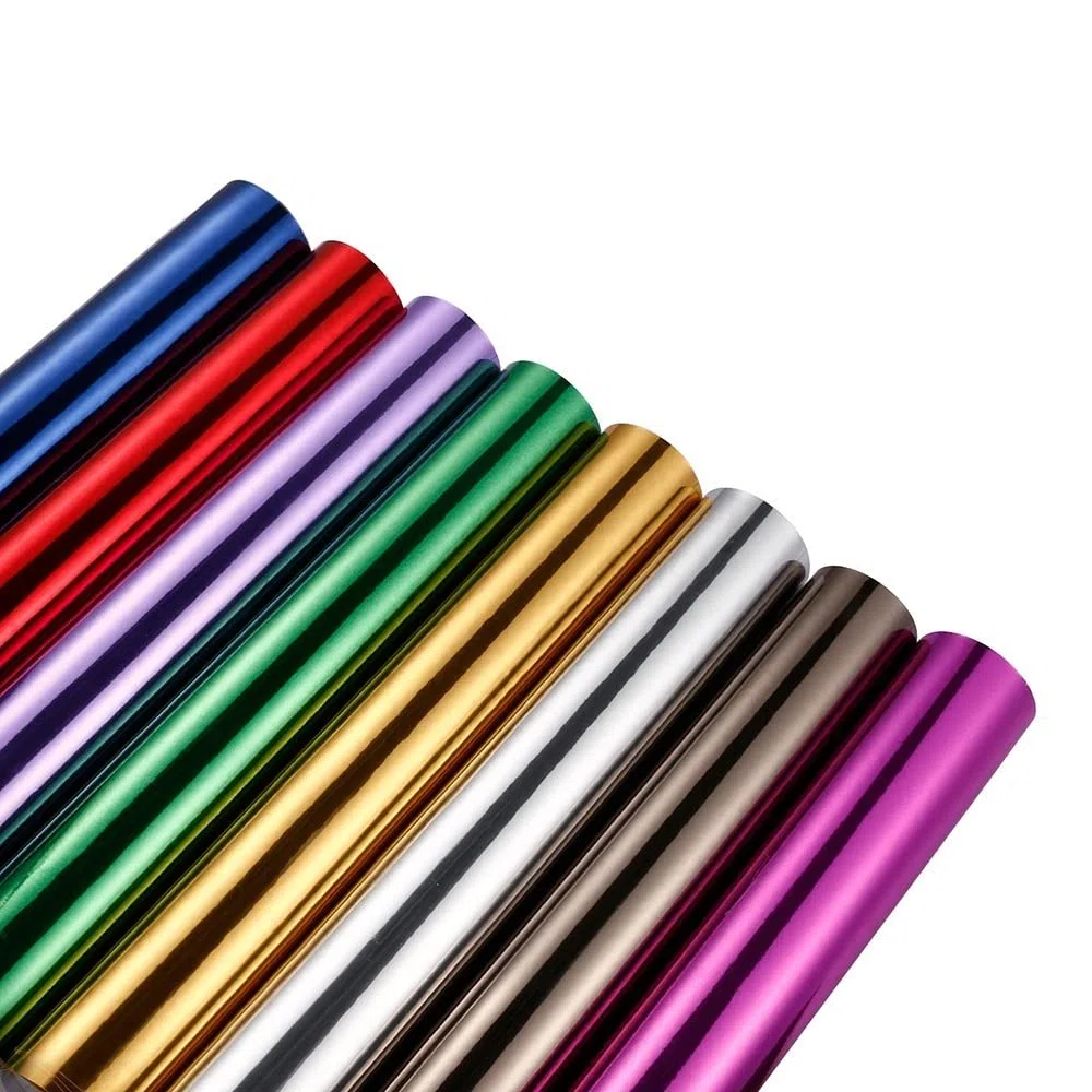 Wrapping Pellicola 10/30x100cm Chrome Mirror Vinil Wrap Film Auto Decal Fai da te Copertina for motori for moto for auto che avvolge gli accessori for automobili for pellicole Pellicola Wrapping