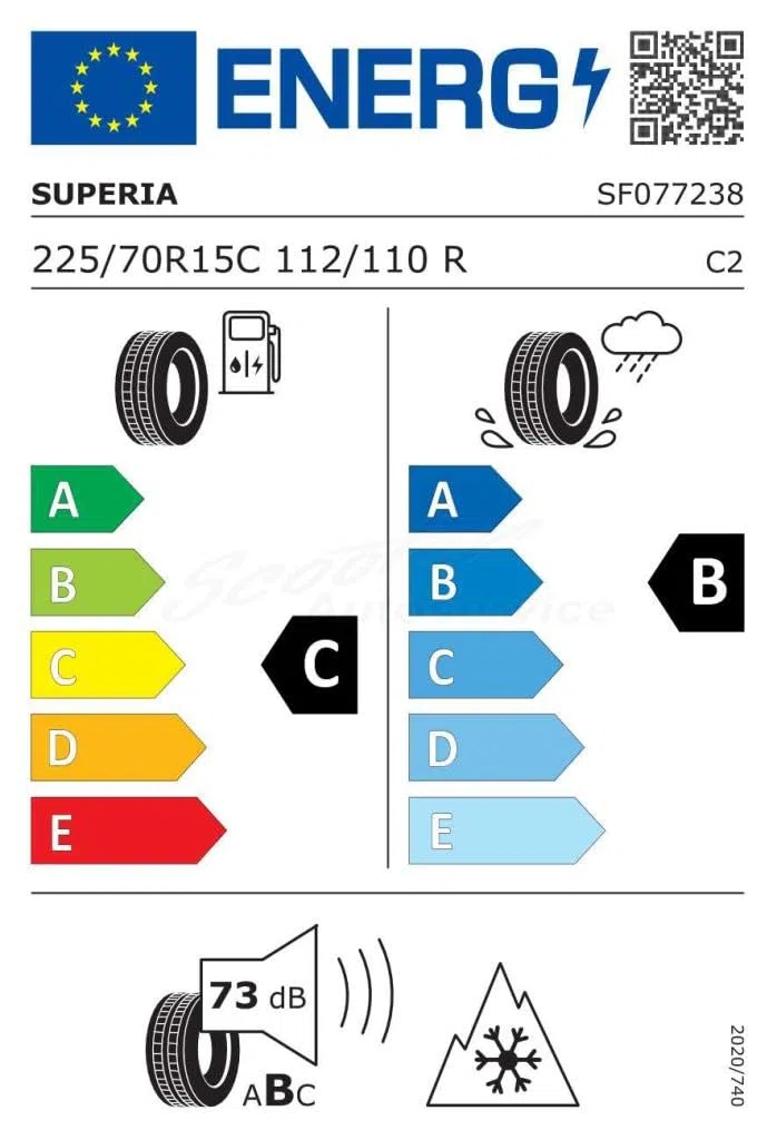 SUPERIA 225/70 R15 112/110R 4 Stagioni LCamion