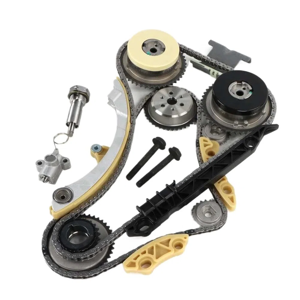 Kit catena di distribuzione con ingranaggio attuatore solenoide VCT 90537632 24424758 12608580 compatibile con GM 2.2L 2.4L 2384CC 145CID