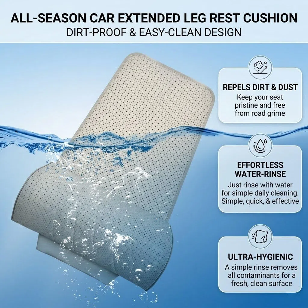 Estensione Sedile Auto per Leapmotor B10 (ab 2025) 2026 Prolunga Poggiagambe Ultrasottile Senza Rialzo Comfort Viaggi Similpelle Nappa
