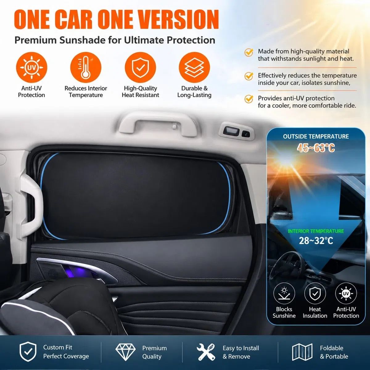 Tendine Parasole Auto Bambini per BYD Han 2020-2025 – Posteriori Finestrini Laterali Parasole Protezione UV Tende Oscuranti Nere,4 PCS Front Rear