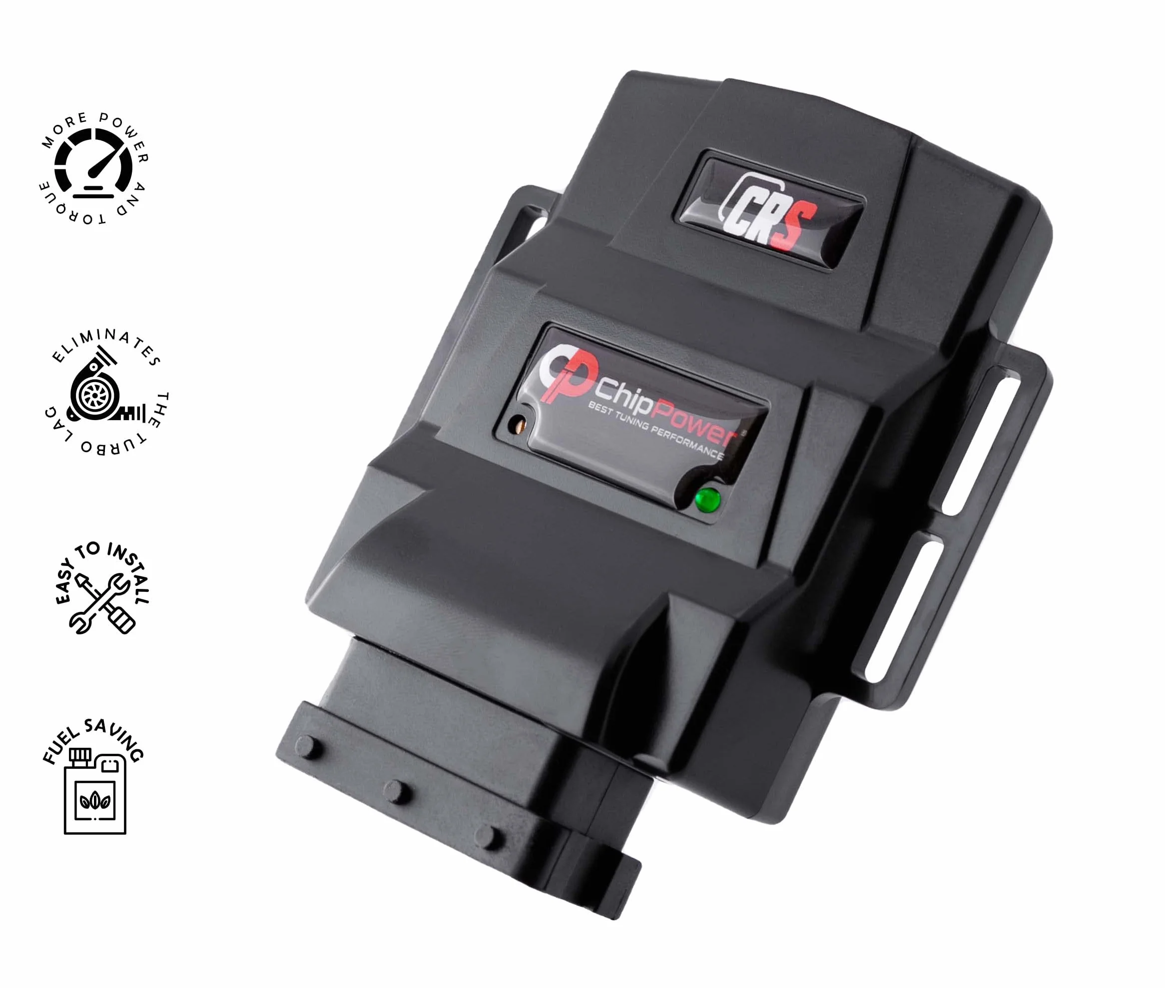ChipPower Centralina Aggiuntiva CRS all'auto per Peugeot Bipper/Tepee 1.3 HDi 2008-2019 Tuningbox Plug&Drive Adatto Chip Tuning con Presa Individuale Diesel