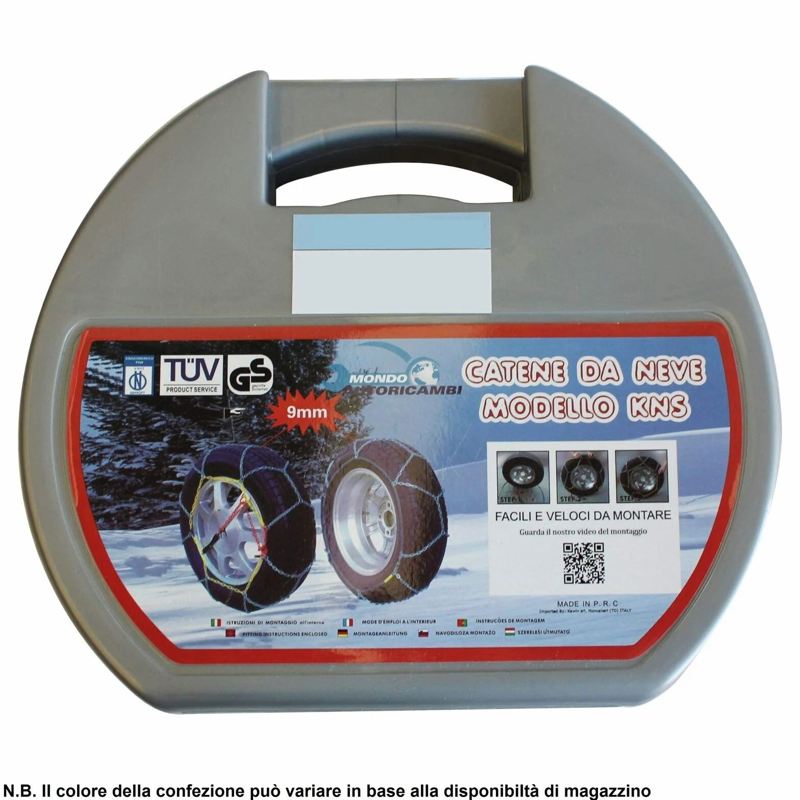 KAWIN Shopping on line Catene da Neve OMOLOGATE 215 45 16 V5117 215/45-16 9mm R16