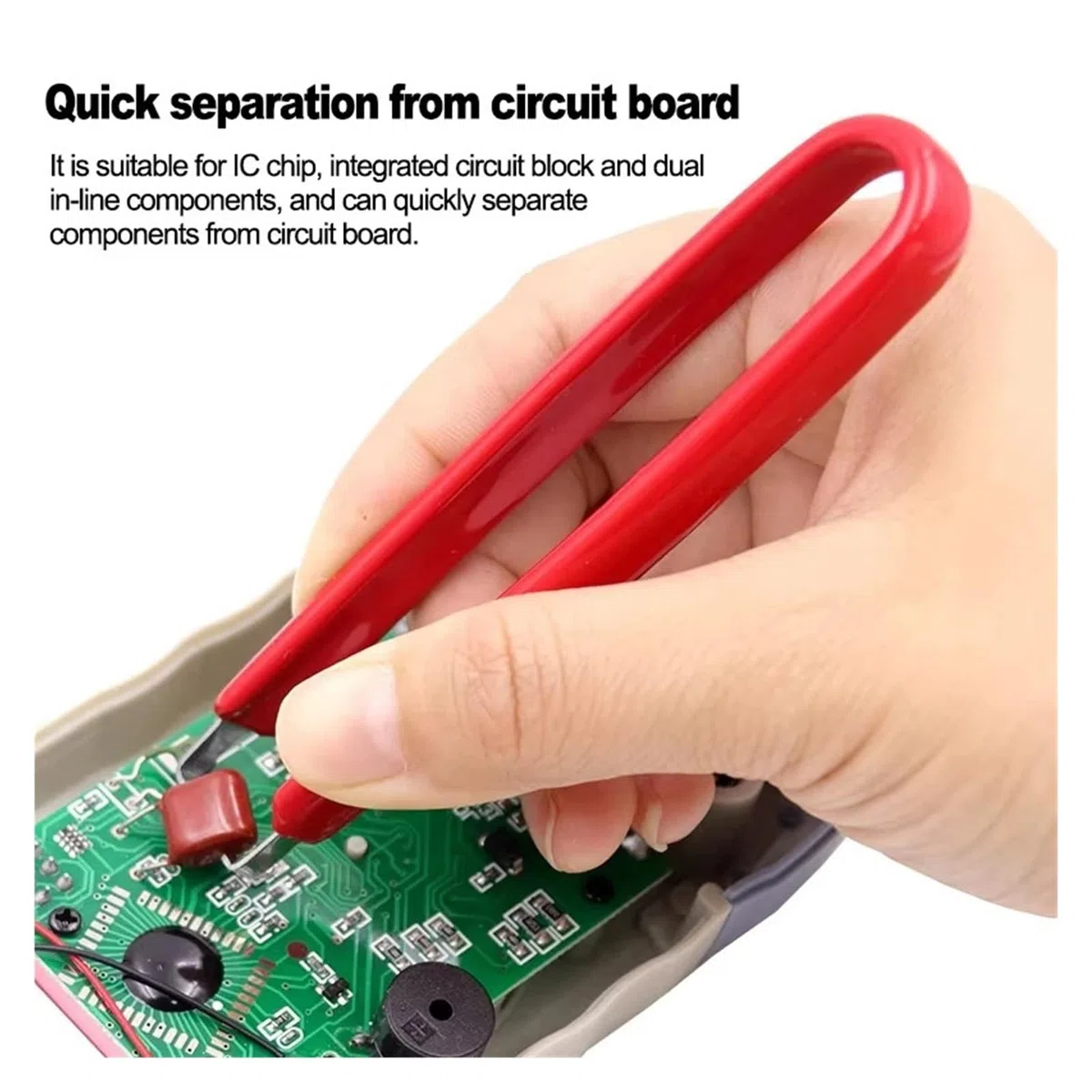 Estrattore per fusibili auto DIP IC Chip estrattore strumento di rimozione 2 in 1 kit di riparazione (misto 2 pezzi)