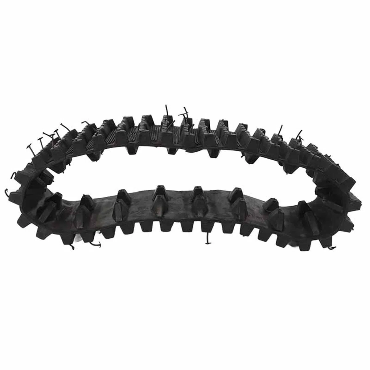 Cingoli in Gomma Pista per Pneumatici con Ruota di Trazione Aumentata per Pista ATV UTV Motoslitta Elettrica Spazzaneve Go Kart