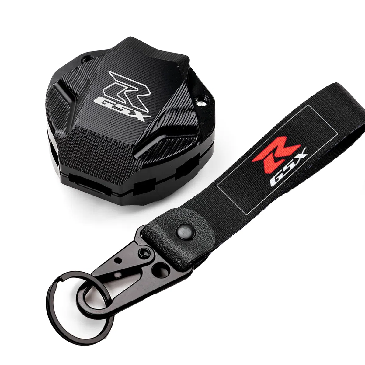 Per SUZUKI GSX-R GSXR 600 750 1000 GSX-8R GSX8R GSXR600 GSXR750 GSXR1000 GSX-R600 GSX-R1000 Accessori per Moto Custodia Portachiavi Alluminio Custodia Protettiva e Portachiavi