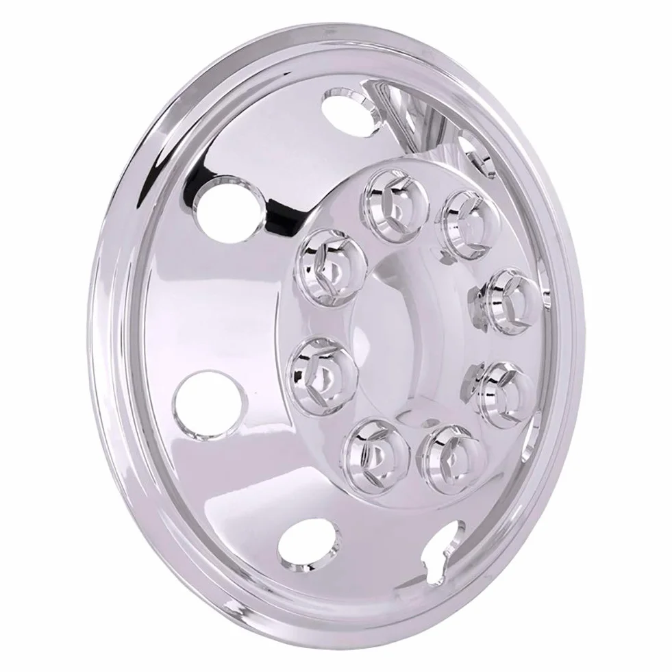 Set Copricerchio Utah 15 Cromato, 4 Pezzi
