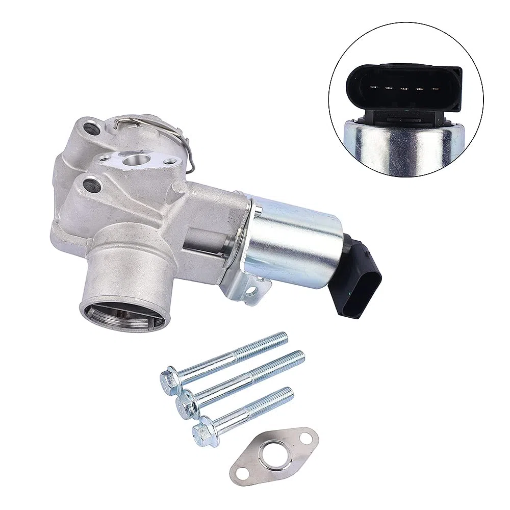 Valvola EGR con guarnizione a 5 poli 6600901054 Compatibile con Cabrio 450 City-Coupe 450 Fortwo Cabrio 450 Fortwo Coupe 450 0.8 CDI 1999-2007