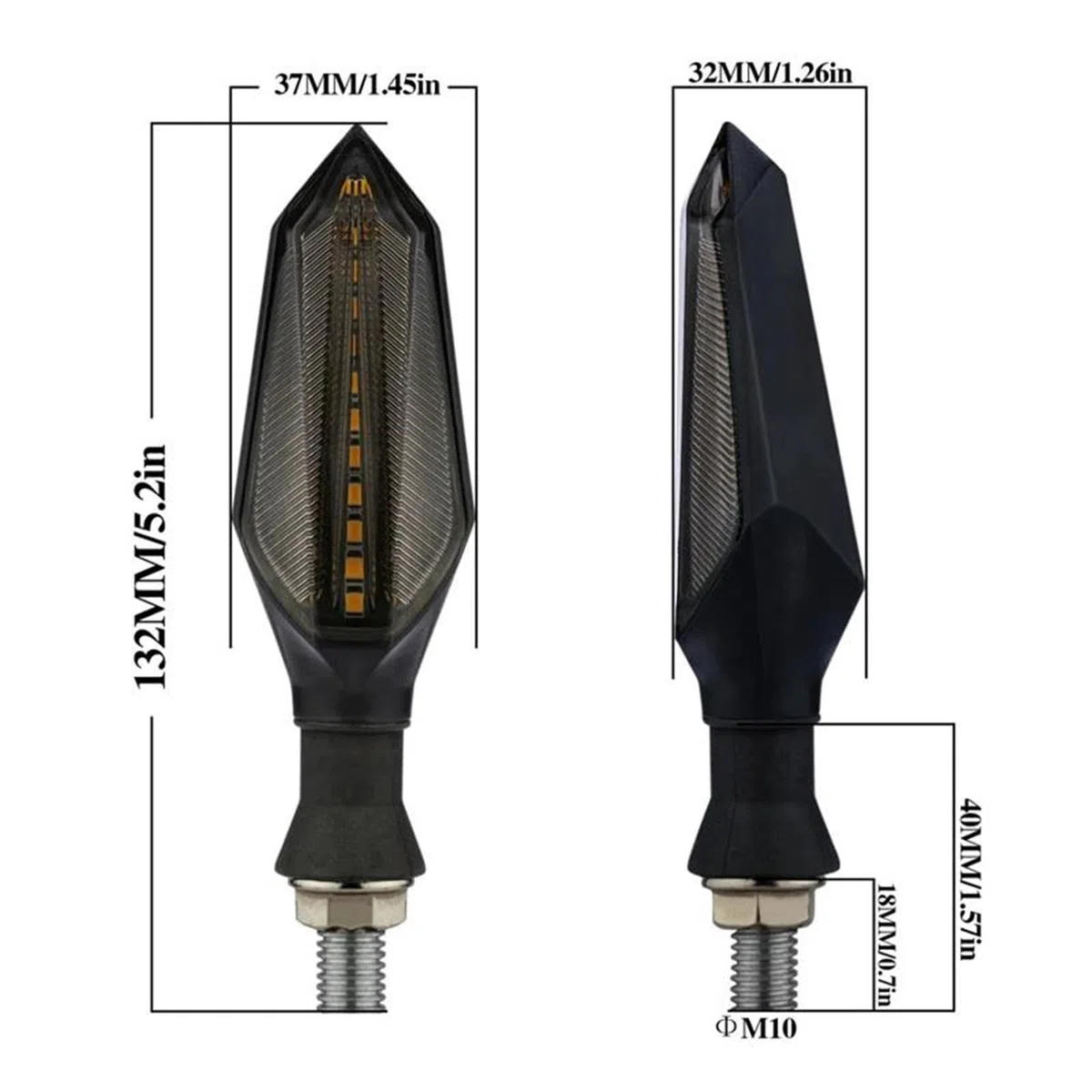 Indicatori Luce Indicatore Di Direzione A LED Per Moto Per Per CBR600RR Per CB1000R Ricambi Indicatori Svolta A Indicatore Direzione Frecce Moto