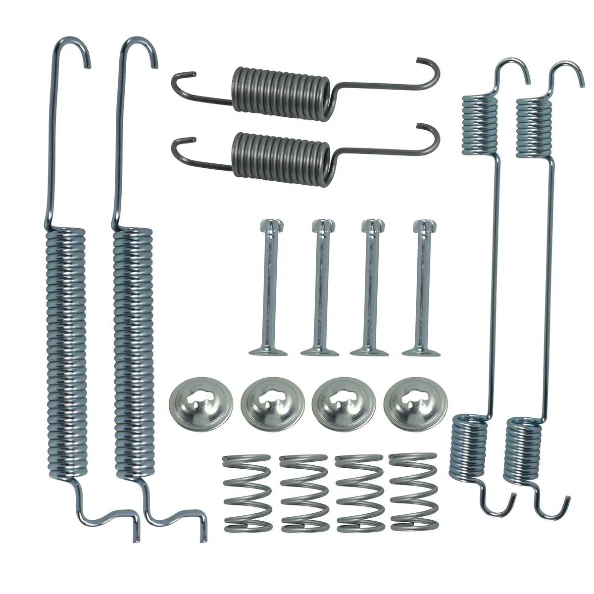 ATEC Germany Kit freni asse posteriore con 4x Ganasce freno asse posteriore per freno a tamburo 1x Kit di montaggio 2x Cilindro freno ruota Compatibile con CHEVROLET MATIZ, SPARK, DAEWOO MATIZ (M100)