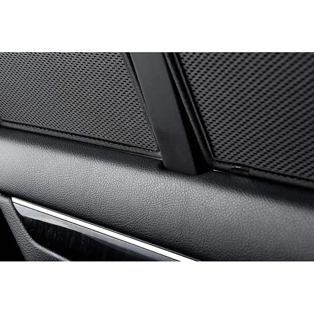 Car Shades Set (Porte Laterali Posteriori) Compatibile con Mercedes Classe A 5-Porte 2012-2018 (2-Parti) Tendine Parasole su Misura