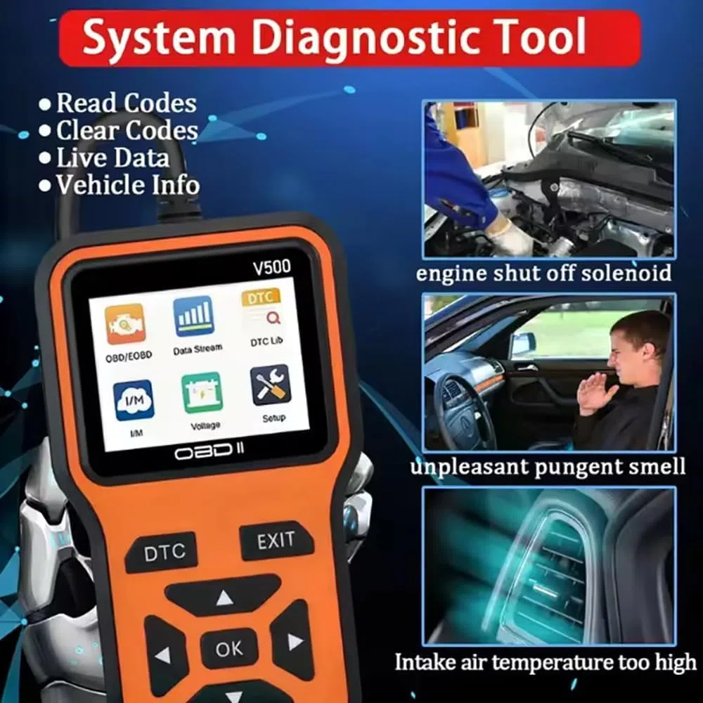 Scanner OBD2 Auto OBD2 per Dodge Caliber (2006-2013) | Scanner EOBD auto Lettore codici guasti automobile
