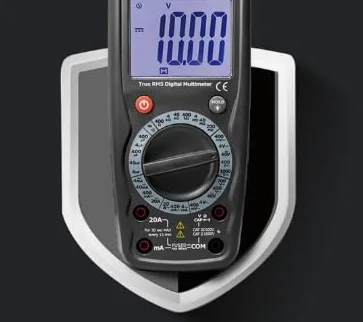 DT-9905H Retroilluminazione Multimetro Digitale Alta Precisione Gamma Manuale Misuratore Universale