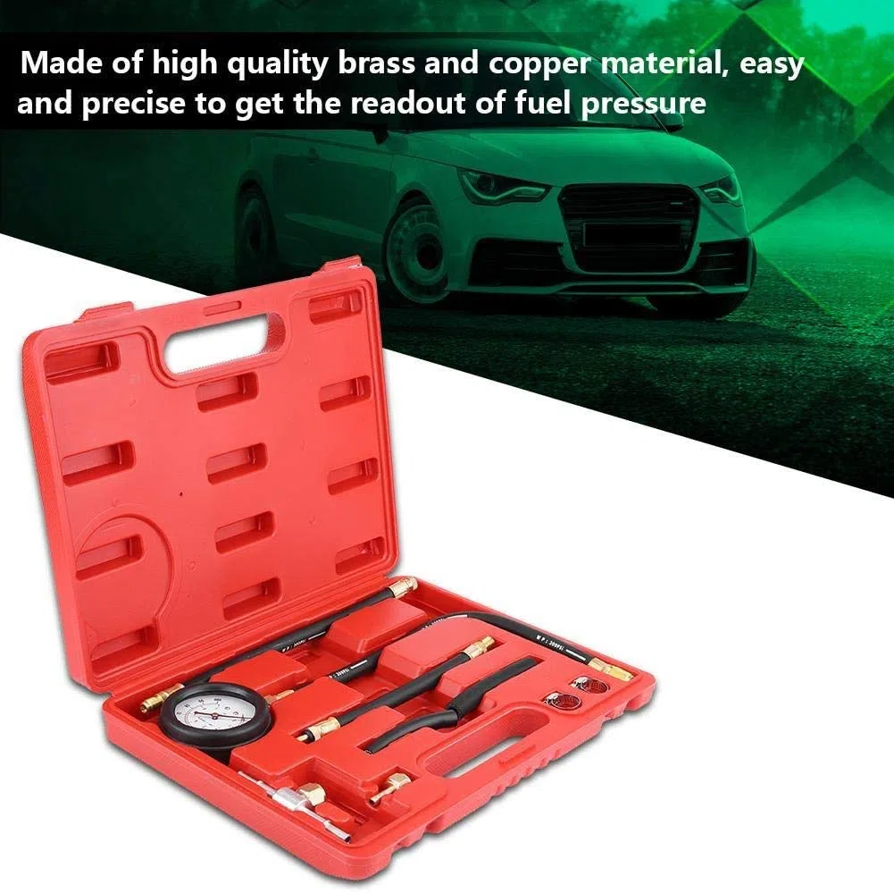 Misuratore di compressione motore tester, controllo cilindro automobilistico compatto per diagnosi auto 12mm 14mm 16mm