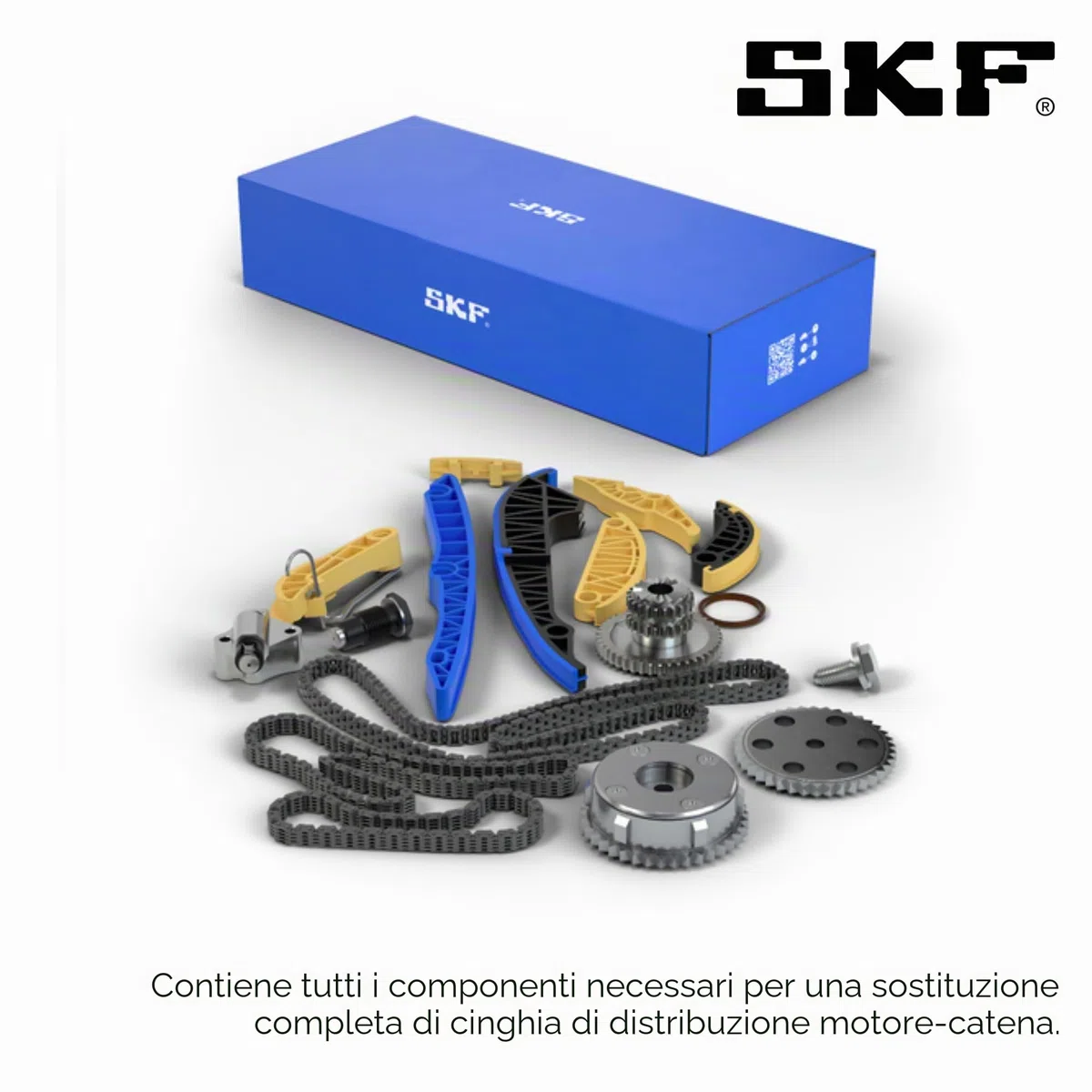 SKF VKML 91008 Kit Catena Distribuzione | Compatibile con: CITROËN C1, DAIHATSU CUORE VII, SIRION, TOYOTA AYGO, AYGO, YARIS, YARIS