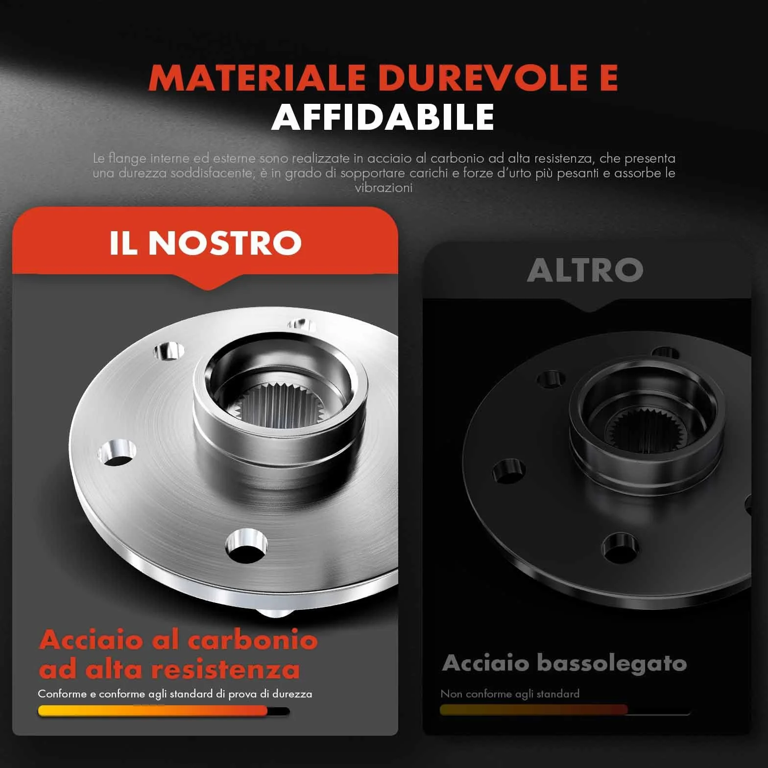 Frankberg Mozzo ruota anteriore con sensore ABS integrato 28373CA000 | davanti, con sensore Sensore di velocità ABS Sensore di velocità ABS integrato, 28373CA000; Compatibile con: BRZ ZC6