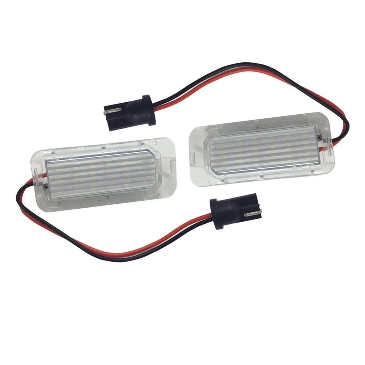 per Focus 5D per Fiesta per Mondeo per C-Max per Kuga per Galaxy 1/2X Lampada Targa a LED Canbus 6000k Bianca 12V 1PC