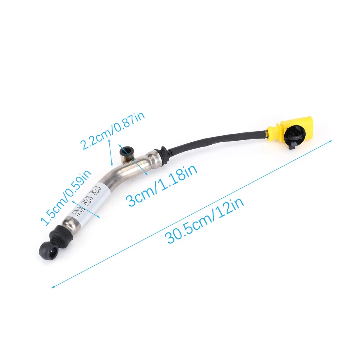 5NA823823E Attuatore cofano attivo per Tiguan II 5N 2016 2017 2018 2019 2020 2021 2022 2023 Sinistra o Destra Cofano Attuatore Attuatore cofano